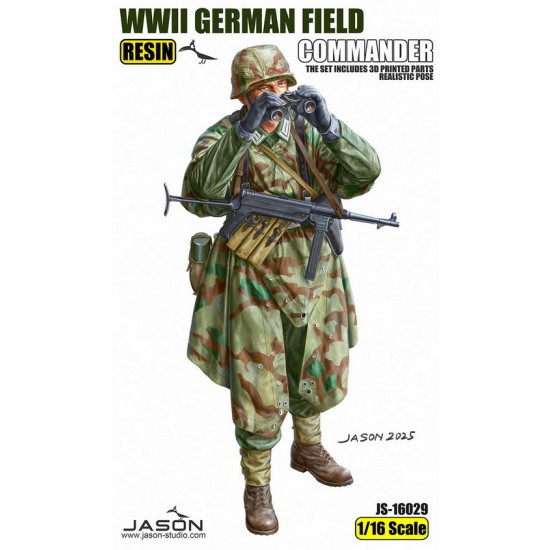 1/16 WWII German Field Commander for Das Werk #16018/16020, Gecko #16GM0012