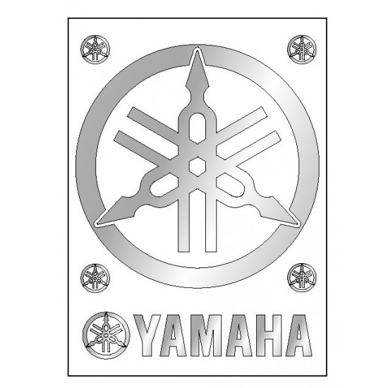 Yamaha Metal Logo