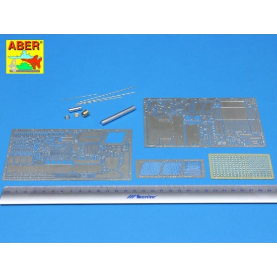1/16 PzKpfw.38(t) Ausf.E/F Vol.1 Basic Photo-Etched Set for Panda Hobby kit