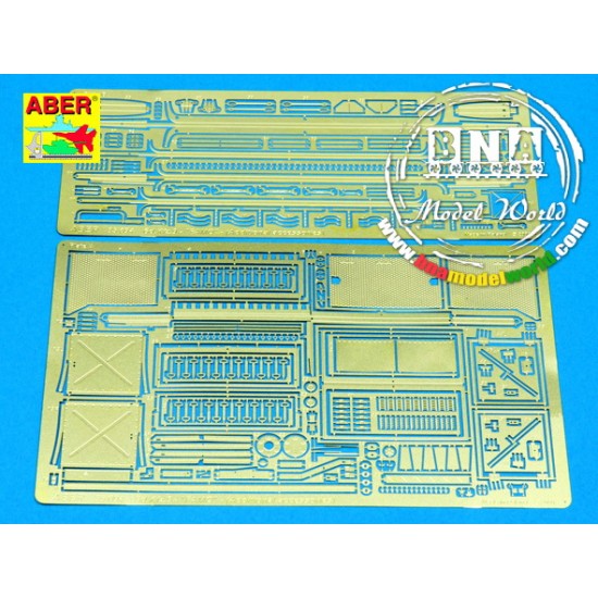 Photo-etched parts II for 1/35 German Half-track SdKfz.9 "FAMO" for Tamiya kit