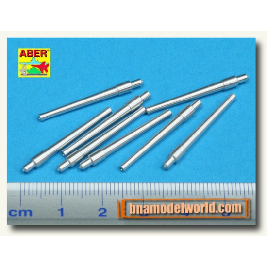 1/350 381mm/15in L42 MK.I Short Gun Barrels for HMS Ships (8pcs)