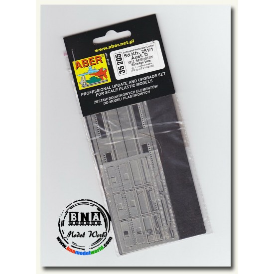 1/35 SdKfz.251/1 Ausf.D Stowage Bins for AFV Club kit