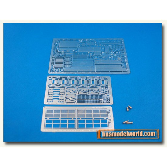 Photo-etched Parts for 1/35 Soviet Heavy Tank JS-2 for Tamiya kit