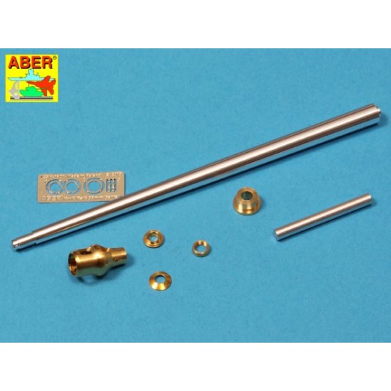 1/35 88mm Pak 43/1 L/71 Barrel for German Ferdinand & Elefant for Dragon kits