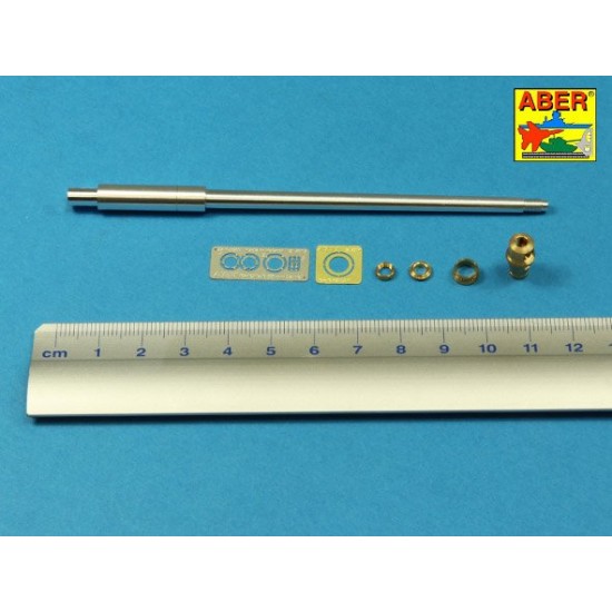 1/35 German 8.8cm KwK 43 L/71 Gun Barrel for Tiger B Henschel-Turm for Takom kit
