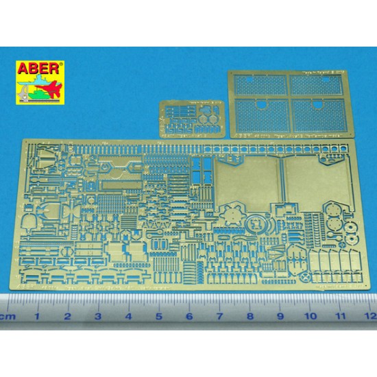 1/48 SdKfz.181 PzKpfw.VI Ausf.E Tiger I Early Vol.1 Basic Photo-Etched set for Tamiya kit