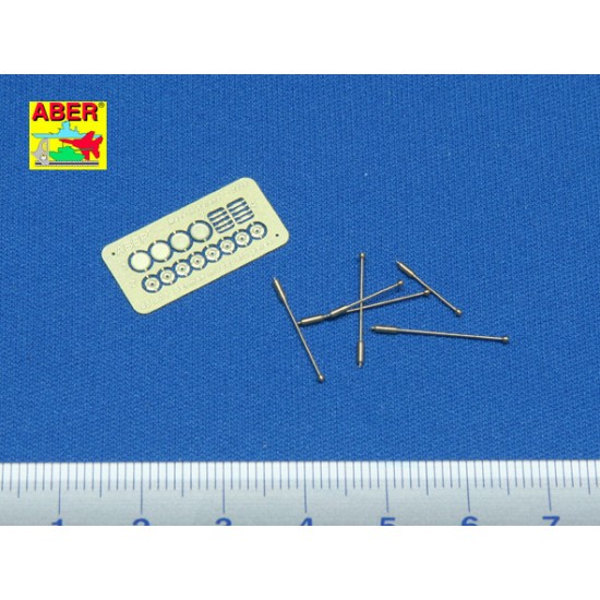 1/48 German Width Indicator for SdKfz.221/222/223/231/232/234/250/251 (6pcs)