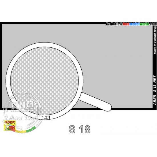 Photoetched Drilled Plate (Gap diameter: 1.0mm, dimensions: 75mm x 42mm)