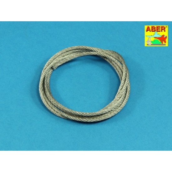 Stainless Steel Towing Cables (Diameter: 2.5mm, Length: 125cm)