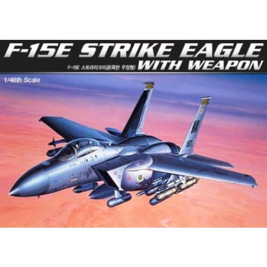 1/48 McDonnell Douglas F-15E Strike Eagle with Weapons