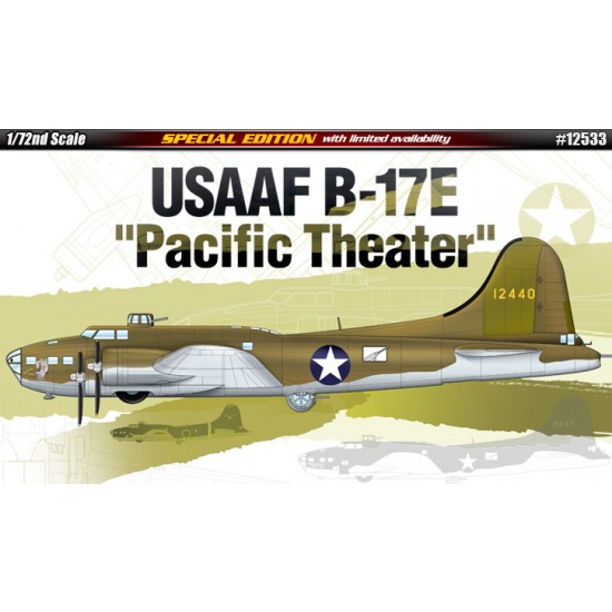 1/72 USAAF Boeing B-17E Flying Fortress "Pacific Theatre" [Limited Edition]