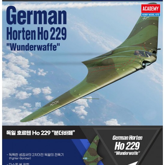 1/72 German Horten Ho 229 Wunderwaffe Fighter-bomber