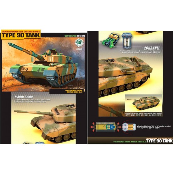 1/48 JGSDF Type 90 R/C Tank