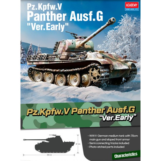 1/35 PzKpfw.V Panther Ausf.G Ver.Early