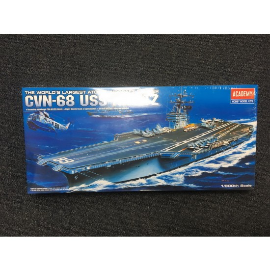 1/800 USS CVN-68 Nimitz Supercarrier