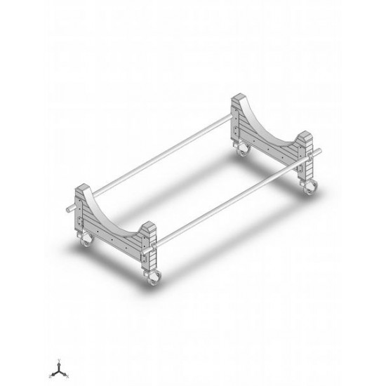 1/72 3000 L Fuel Tank Transport Cart
