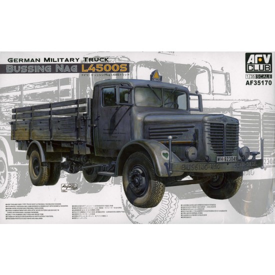 1/35 German Military Truck BUSSING NAG L4500S