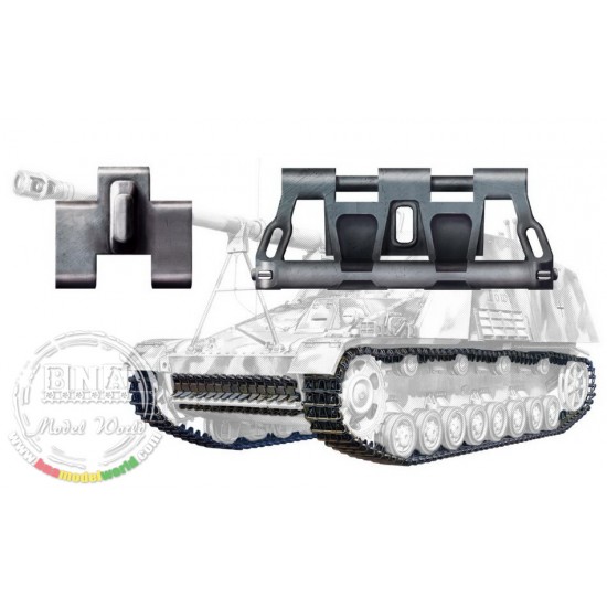 1/35 German 40cm Steel Track for Late PzKpfw. III & Mid PzKpfw.IV 1942-1945 