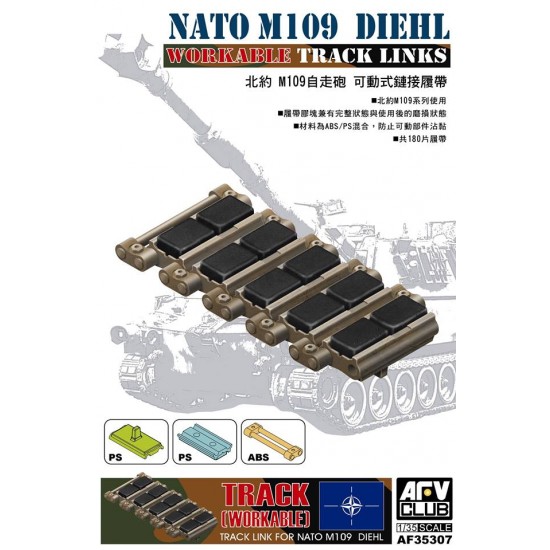 1/35 NATO M109 DIEHL Workable Track Links