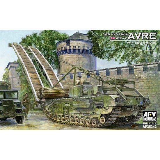 1/35 Churchill MK.4 AVRE with SBG Bridge