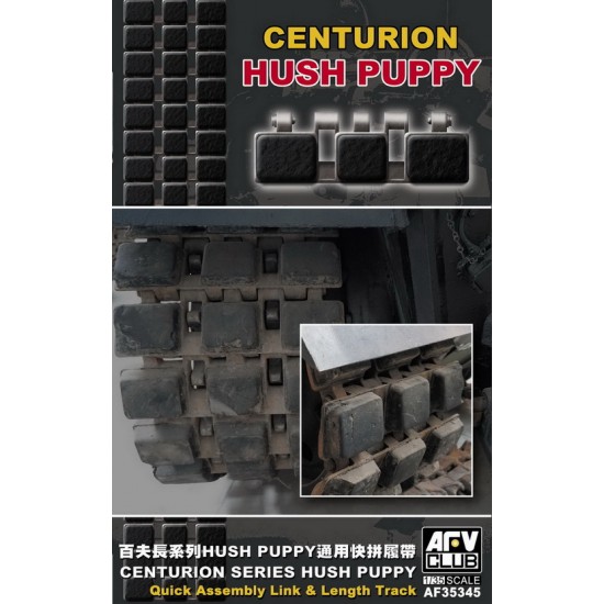 1/35 CENTURION SERIES HUSH PUPPY Quick Assembly Link & Length Track