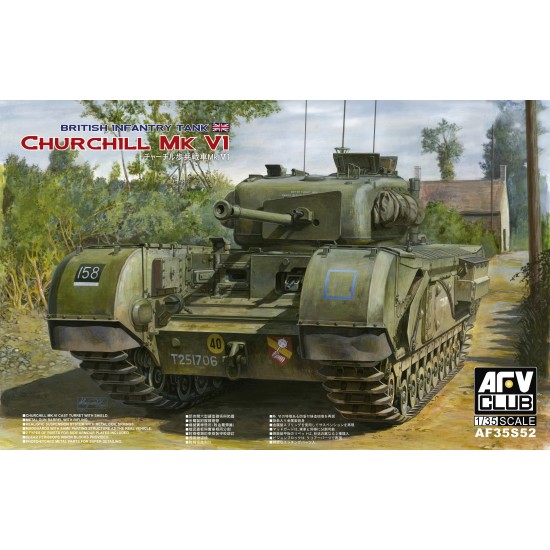 1/35 British Churchill Mk.VI w/Ordnance QF 75mm MK.V Gun