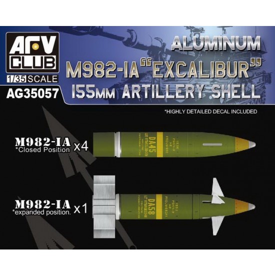 1/35 155mm Artillery Shell for M109A6 #AF35248/M109A2 ROCHEV #AF35272