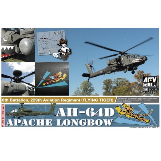 1/72 AH-64D Apache Longbow "Flying Tiger"