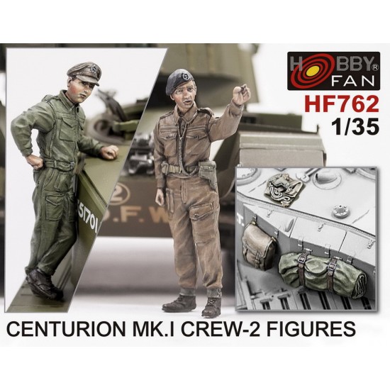 1/35 British Army Centurion Mk1 Crew (2 Figures)