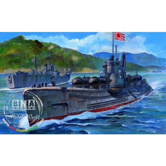 1/350 Japanese Navy Submarine I-58 Late w/Kaiten