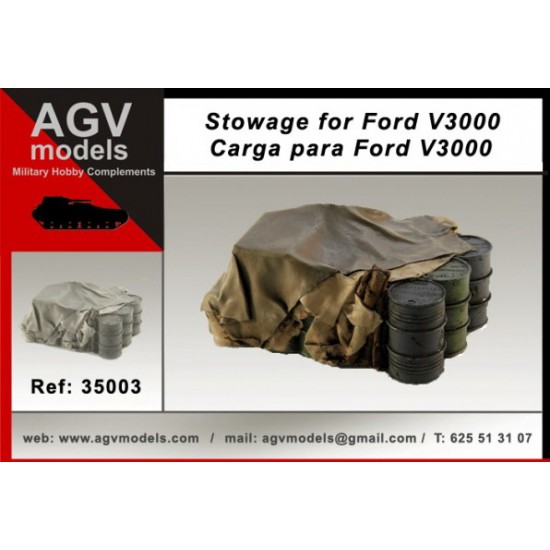 1/35 Ford V3000 Stowage for ICM kits #35411/35412/35803