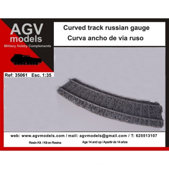 1/35 Russian Curved Track Gauge