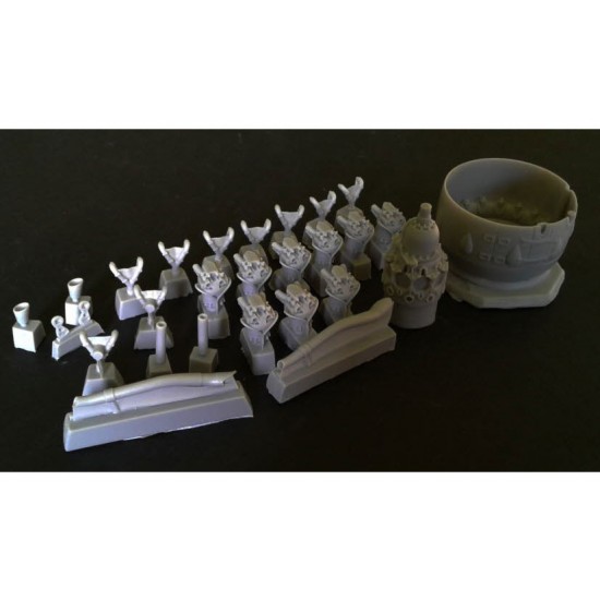 1/32 Gloster Gladiator Engine & Cowl set for ICM Mk I kits