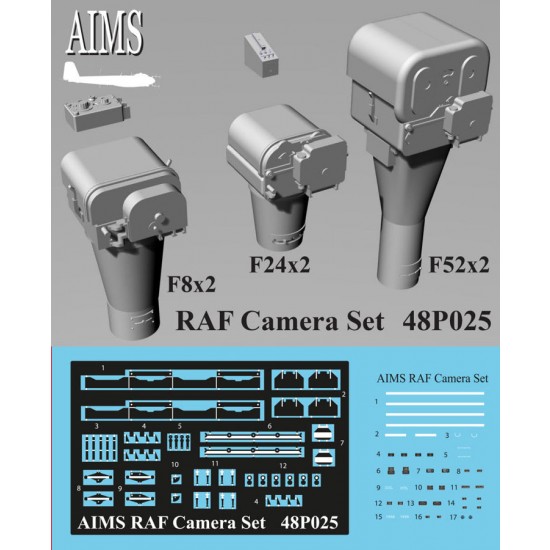 1/48 RAF Camera Set