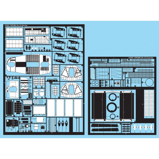 1/72 Dornier Do 24 Interior & Exterior Detail set for Italeri/Revell kits