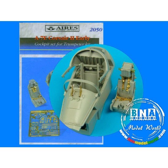 1/32 Vought A-7E Corsair II Cockpit Set - Early Version for Trumpeter kit