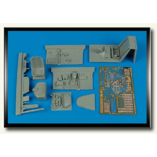 1/32 Messerschmitt Bf 109E-4/E-7 Cockpit Set for Eduard kit