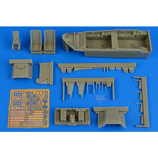 1/32 T-28B Trojan Cockpit set for Kitty Hawk kits