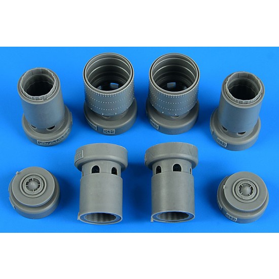 1/32 Northrop F-5E/F Tiger II Exhaust Nozzles for Kitty Hawk kits