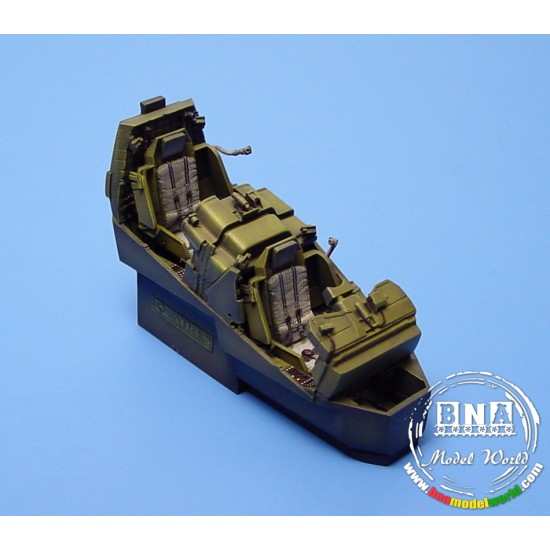 1/48 AH-64D Longbow Apache Cockpit Set for Hasegawa kit