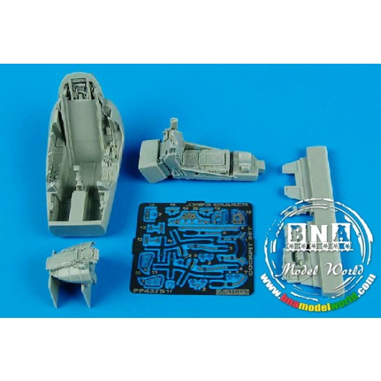 1/48 J35FS Draken Cockpit Set for Hasegawa kit