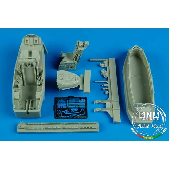 1/48 Lockheed Martin F/A-22 Raptor Cockpit Set for Hasegawa kit