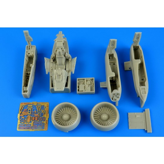 1/48 Fairchild A-10A Thunderbolt Detail-up Set for Italeri kit (Resin+PE)
