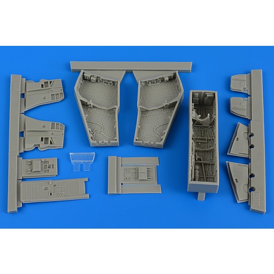 1/48 McDonnell F-4C/D Phantom II Wheel Bay with Covers for Academy kit