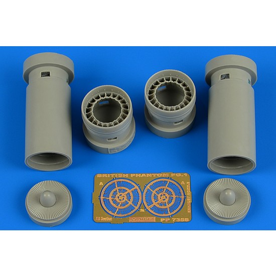 1/72 British FG.1 Phantom Exhaust Nozzles for Airfix kits