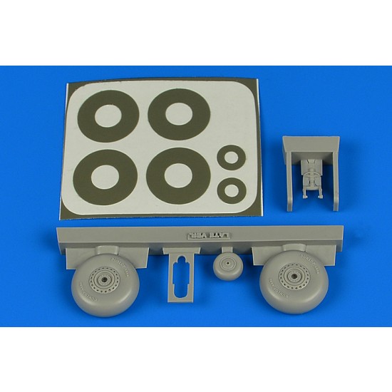 1/72 Wellington Wheels & Paint Masks (Late) for Airfix kits