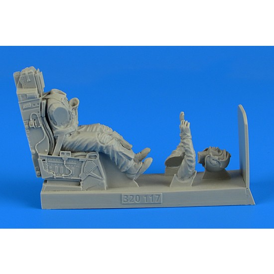 1/32 USAF Fighter Pilot w/Ejection Seat for Tamiya/Revell kits
