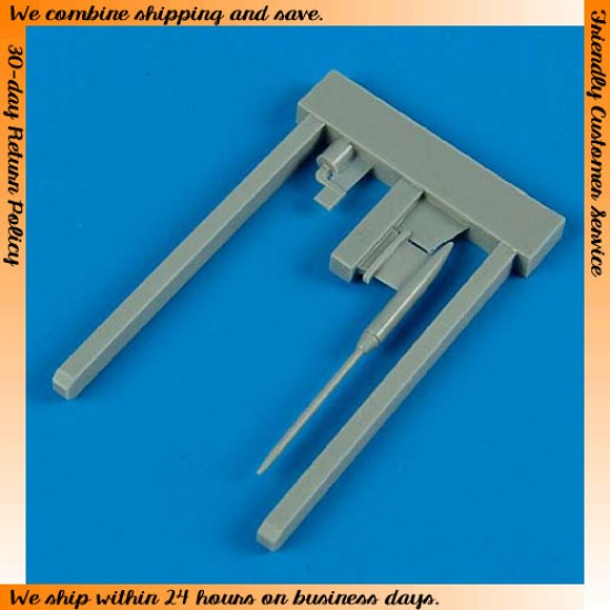 1/32 Mikoyan MiG-21MF Fishbed J Sensing Units for Trumpeter kits 