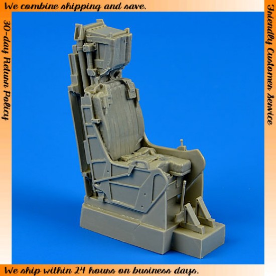 1/32 Vought A-7E Corsair II - late Ejection Seat with safety belts for Trumpeter kits 