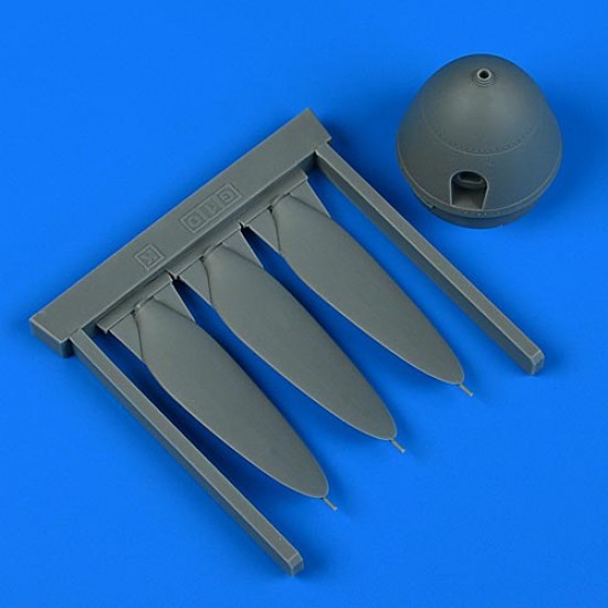 1/32 Messerschmitt Bf 109G-10/K Propeller for Hasegawa/Revell kits